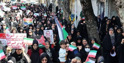 مراسم راهپیمایی روز جهانی قدس با حضور گسترده مردم شیراز آغاز شد + فیلم