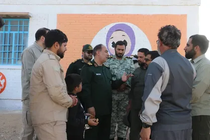 فرمانده سپاه انصارالرضا (ع) با جهادگران دانشجوی خراسان جنوبی دیدار کرد