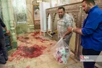 حرم مطهر شاهچراغ(ع) ساعاتی پس از حمله تروریستی