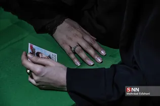 مراسم وداع با پیکر شهید مدافع حرم میثم نظری
