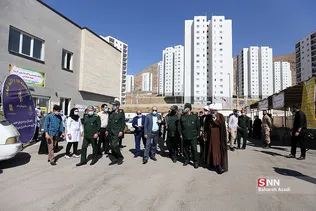 افتتاح پایگاه تجمیعی واکسیناسیون کرونا در پردیس 