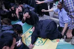 تشییع و تدفین پيكرشش شهید مدافع حرم در قم