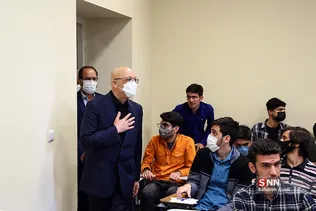  استقبال از دانشجویان دانشگاه تهران
