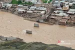 تصاویر هوایی از مناطق سیل زده شهر های معمولان و پلدختر