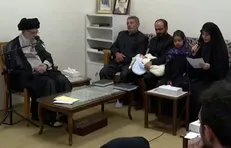 همسر شهید حمزه جهاندیده: رهبرم آمده‌ام که بگویم؛ به حمزه‌ام قول داده‌ام اشک نریزم مگر اشک شوق اقامۀ نماز به امامت شما در مسجدالاقصی
