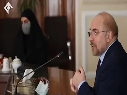 دیدار مسئولان بنیاد شهید سلیمانی با رییس مجلس شورای اسلامی