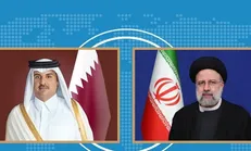 رئیسی و امیر قطر درباره تحولات غزه گفتگو کردند