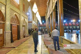 حرم مطهر شاهچراغ(ع) ساعاتی پس از حمله تروریستی