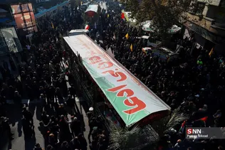 تشییع شهید گمنام
