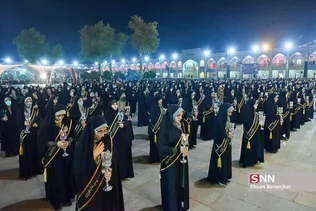 مراسم شام غریبان و لاله‌گردانی شهادت حضرت اباعبدالله الحسین(ع) و شهدای کربلا، شامگاه ۱۷ مرداد ماه ۱۴۰۱ با حضور آیت الله ابراهیم کلانتری تولیت آستان مقدس حضرت شاهچراغ(ع)، خادمین، زائرین و مجاورین بارگاه ملکوتی حرم مطهر حضرت شاهچراغ(ع) شیراز برگزار شد.
