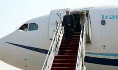 روحانی وارد کرمانشاه شد
