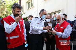 آیین افتتاح مرکز نیکوکاری سازمان آتش نشانی