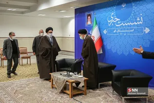 نشست خبری رئیس جمهور در قم