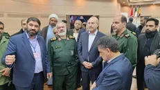 بازدید رئیس مجلس از بخش‌های مختلف دانشگاه امام حسین (ع)