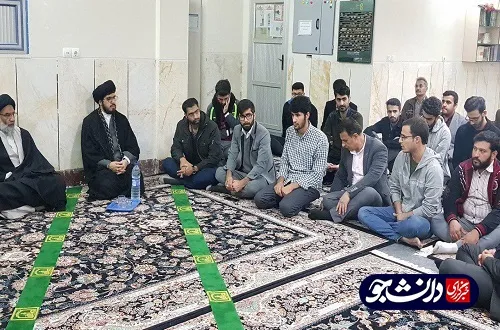 حضور امام جمعه اهواز در خوابگاه پسرانه شهید علم الهدی دانشگاه شهید چمران اهواز