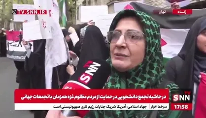 واکنش فعال دانشجویی به سکوت حکام در قبال اقدامات رژیم صهیونیستی