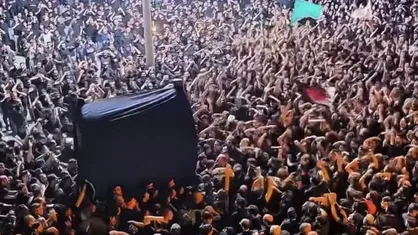 برگزاری آیین ۷۰۰ ساله نخل&zwnj;گردانی در کاشان