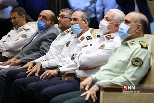مراسم تکریم و معارفه رئیس پلیس راهور تهران بزرگ