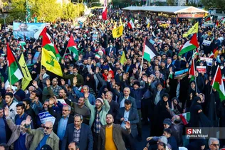 اجتماع مردمی در محکومیت کشتار وحشیانه کودکان مظلوم غزه