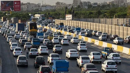 ترافیک سنگین در چالوس و هراز