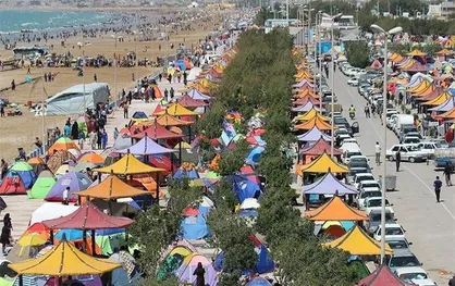بوشهر میزبان ۲.۴ میلیون مسافر نوروزی شد