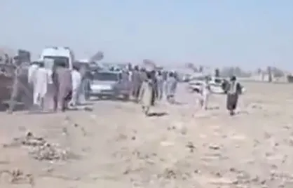 اولین تصاویر از محل حادثه تروریستی در گوهرکوه تفتان