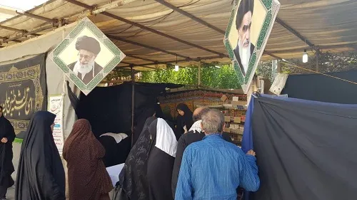 خدمت رسانی دانشجویان علوم پزشکی اهواز به زوار حسینی