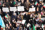 تجمع مردم تهران در دفاع از امنیت، ثبات و اقتدار ایران