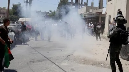 زخمی شدن ده&zwnj;ها فلسطینی در تظاهرات علیه شهرک&zwnj;سازی