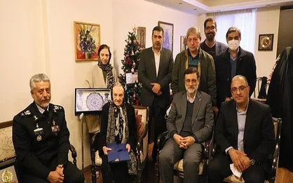 دریادار سیاری و قاضی&zwnj;زاده هاشمی با خانواده شهید &laquo;طومانیان&raquo; دیدار کردند