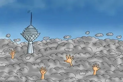آلودگی هوا در نوروز رکورد زد