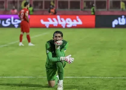 پیام بیرانوند پس از برد تراکتور مقابل پرسپولیس + عکس