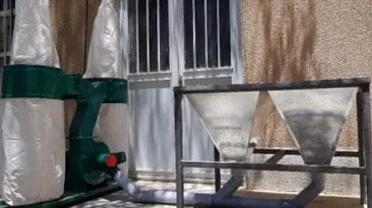 میز کار نجاری با قابلیت جمع آوری گردوغبار معلق چوب در دانشگاه بیرجند تولید شد