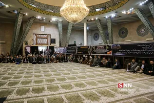 مراسم ختم پدر حجت الاسلام کلانتری معاون فرهنگی دانشجویی دانشگاه آزاد اسلامی