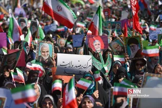 راهپیمایی بانوان فاطمی در شیراز