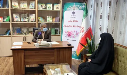 دیدار سرپرست وزارت آموزش و پرورش با مراجعین