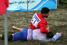 گیلان نایب قهرمان رقابت‌های سامبو ساحلی کشور شد