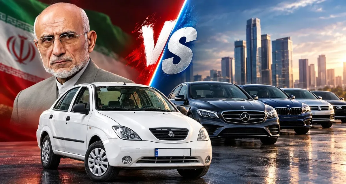 میرسلیم چطور تیبا را رقیب خارجی‌ها می‌داند؟/ تعرفه‌های سنگین و سد واردات