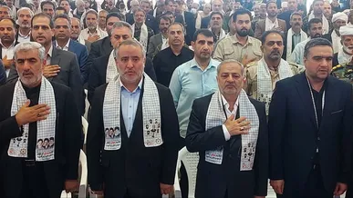 مراسم اجلاسیه ۱۶۶ شهید شهرستان زیرکوه و سالگرد شهادت شهید کاظمی برگزار شد