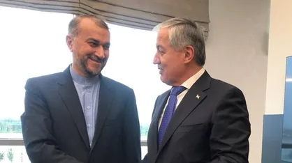 گفت&zwnj;وگوی امیرعبداللهیان و همتای تاجیکستانی در سمرقند