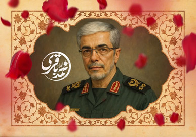 ببینید/ تصاویری از سپهبد شهید محمد باقری در جمع خانواده