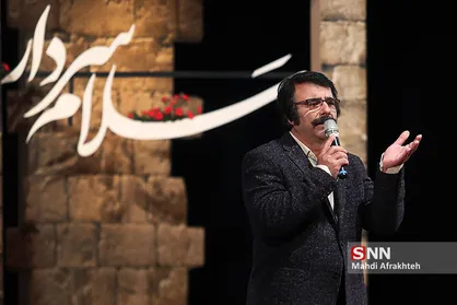 فیلم/ اجرای علیرضا افتخاری در مراسم تجلیل از حاج قاسم سلیمانی
