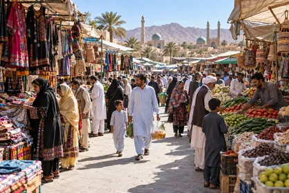 زندگی در زاهدان جریان دارد؛ نبض آرامش در جمعه&zwnj;بازار شهر + فیلم