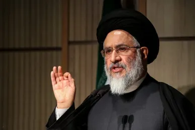 محقق داماد: شهید علی لاریجانی، نماد تسلیم در برابر حق و مصلحت ملی است + فیلم