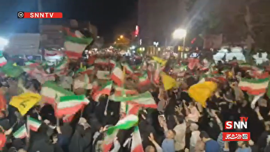 از ایستادگی در میدان یاسوجی ها تا صلح نمی‌کنیم با خصم پلید، مثلی لایبایع مثل یزید در چهارراه نبرد تهران+فیلم