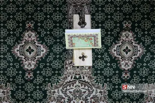 جزء خوانی قرآن کریم در حرم حضرت عبدالعظیم(ع)