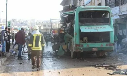 ۱۰ کشته و ۱۸ زخمی در ۲ انفجار عفرین سوریه