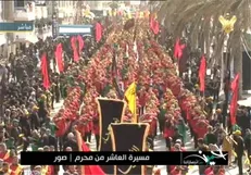 راهپیمایی باشکوه عاشورایی در جنوب لبنان برگزار شد