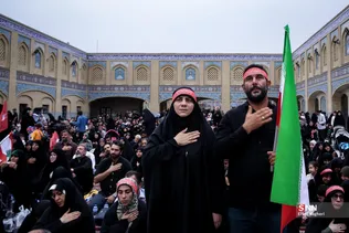 دومین مراسم یادبود شهدای خانواده رهبر انقلاب در حرم عبدالعظیم حسنی(ع)