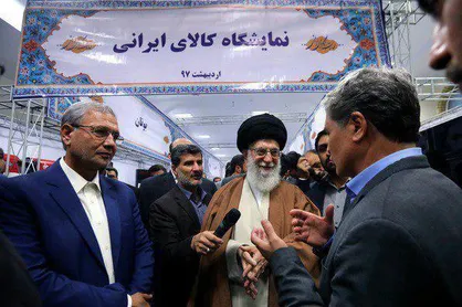 فیلم/ گفتگوی تولیدکنندگان با رهبر انقلاب در نمایشگاه کالای ایرانی